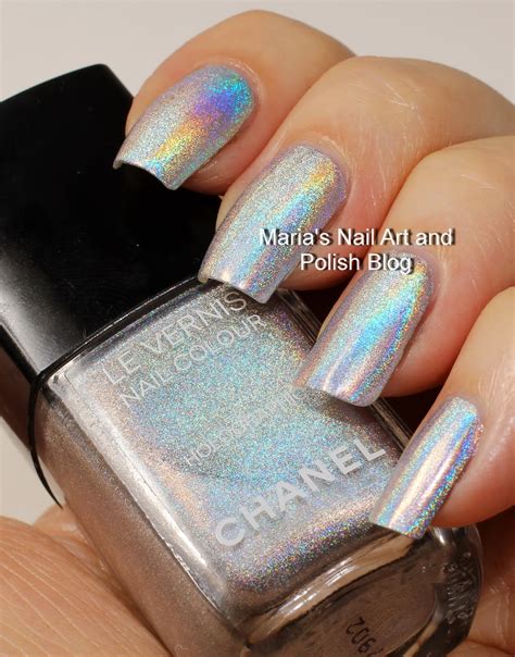 buy chanel duo platinum holographic nail polish